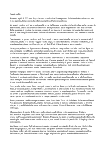 Grazie mille. Stanotte, a più di 200 anni dopo che una ex colonia si