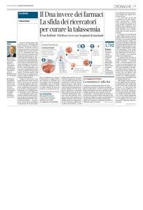 Il Dna invece dei farmaci La sfida dei ricercatori per