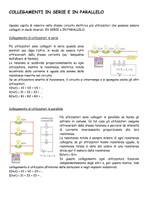 16.Collegamenti in serie e in parallelo