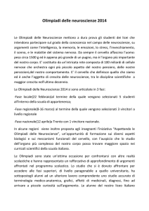 20) Olimpiadi delle neuroscienze 2014