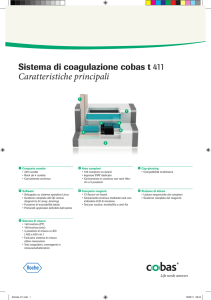 Caratteristiche principali - Roche Diagnostics (Schweiz)