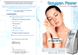 trattamento viso all`ossigeno
