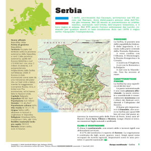 Serbia - Zanichelli online per la scuola