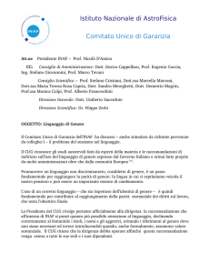 Linguaggio di Genere