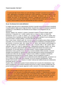 Traumi muscolari - Informazioni sui farmaci