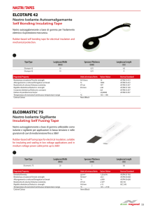 ELCOTAPE 42 ELCOMASTIC 75