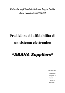 Prima Parte - Progetto Atena