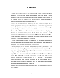 1. Riassunto. - Sistema ETD