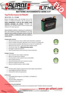 BATTERIE AVVIAMENTO SERIE X-P