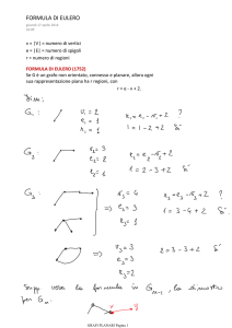 FORMULA DI EULERO