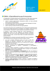 IIII DWH: il DataWarehouse Enterprise