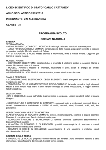 Prog Scienze naturali 3i