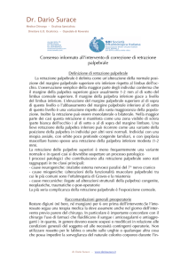 Retrazione palpebrale
