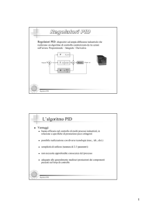Regolatori PID