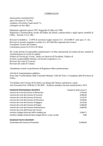 curriculum Castenetto Giuliano