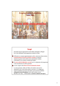 presentazione della sperimentazione