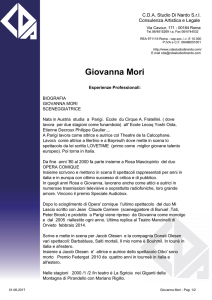 Giovanna Mori - CDA Studio Di Nardo Srl