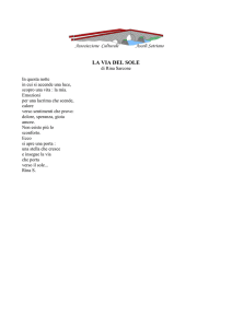 La via del sole - Ascoli Satriano