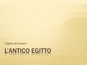 PowerPoint sulla civiltà egizia