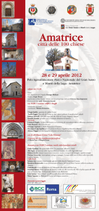 Locandina - C.A.I. Amatrice