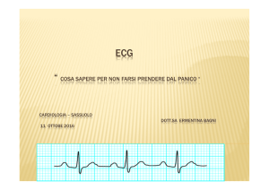 ECG - Ospedale di Sassuolo