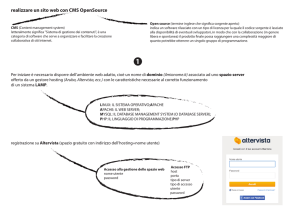 realizzare un sito web con CMS OpenSource