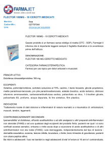 flector 180mg - 10 cerotti medicati