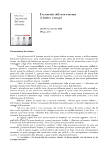 zamagni economia bene comune