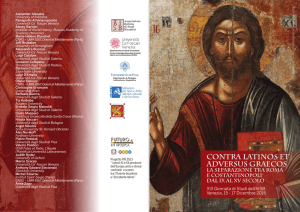 contra latinos et adversus graecos - Associazione Italiana di Studi