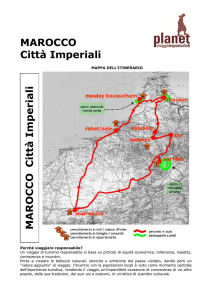 MAROCCO Città Imperiali MAROC CO Città Imperiali