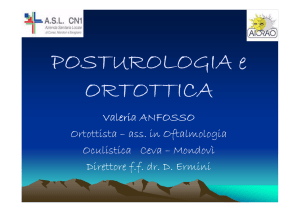 POSTUROLOGIA e ORTOTTICA [modalità compatibilità]