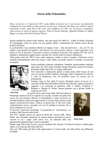 Storia della Poliomielite