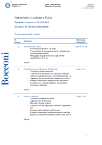 Corso Introduzione a Stata