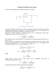 Il trigger di Schmitt non invertente