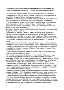 Lo sterminio degli ebrei fu progettato alla perfezione, ma esiste una