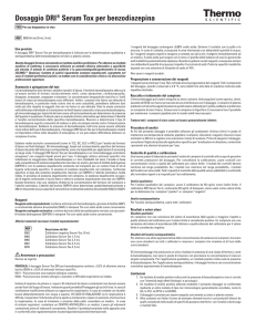 Dosaggio DRI® Serum Tox per benzodiazepina