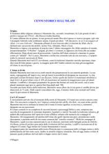 cenni storici sull`islam - Tutto verso i musulmani