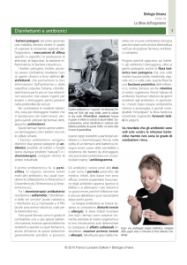 Disinfettanti e antibiotici - Zanichelli online per la scuola