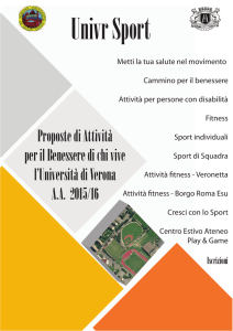 Proposte di Attività per il Benessere di chi vive l