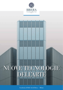 nuove tecnologie dell`arte