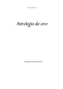Astrologia - Luigia Bressan