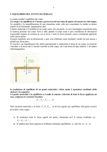 La statica e le leve - Home Page Prof. Francesco Zumbo