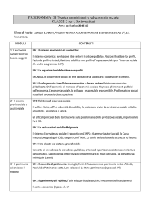 Tecnica amministrativa ed economia sociale