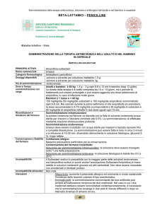 49 BETA-LATTAMICI – PENICILLINE
