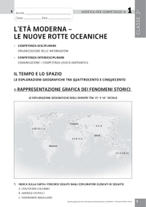 le nuove rotte oceaniche - Storia e Geografia