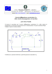 Calcolo Zo e u di una linea con PSpice
