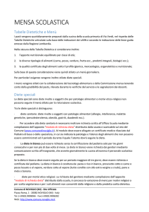 mensa scolastica - Comune di NOVIGLIO