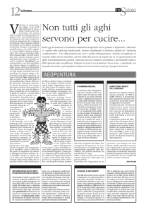 p. 12 – Non tutti gli aghi servono per cucire