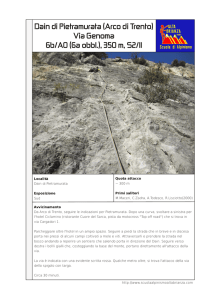 Dain di Pietramurata (Arco di Trento) Via Genoma 6b/A0 (6a obbl