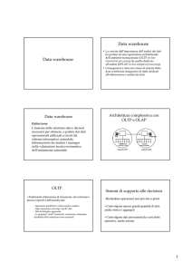 Data warehouse Data warehouse